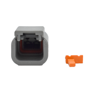 Bluewater 2 Position DTM Male Connector