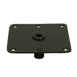 Springfield KingPin&trade; Standard Square Steel Base w/Stain E-Coat - 7"x7"