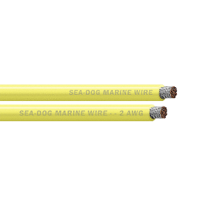 Sea-Dog 2 AWG Yellow Battery Cable - 100'