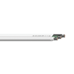 Sea-Dog 6/3 AWG Flat Triplex Wire - White/Green/Black - 100'