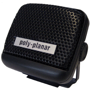 Poly-Planar VHF Extension Speaker - 8W Surface Mount - (Single) Black - MB21B