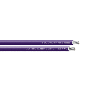 Sea-Dog 12 AWG Purple Primary Wire - 100'