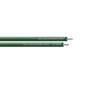 Sea-Dog 18 AWG Green Primary Wire - 1000'