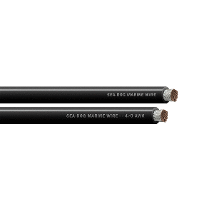 Sea-Dog 4/0 AWG Black Battery Cable - 100'