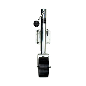 Powerwinch Saltwater Series Jack - 1200lb, Weld-On, Single Wheel Wide, Zinc 500+ HR Salt Spray - 21600-J-1500-W1W-Z-R