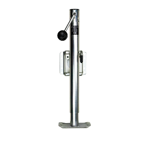 Powerwinch Saltwater Series Jack - 2500lb, Weld-On, Flat Plate, Zinc 500+ HR Salt Spray