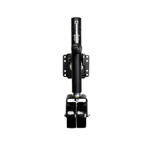 Powerwinch Select Series Jack - 1500lb, Bolt-On, Double Wheel, Carbon Black