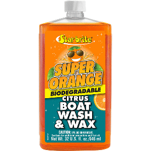 Star brite Super Orange Citrus Boat Wash & Wax - Fresh & Salt Water - 32 oz