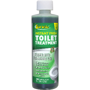 Star brite Instant Fresh Toilet Treatment - Pine Scent - Biodegradable Formula - 8 oz *6 Pack