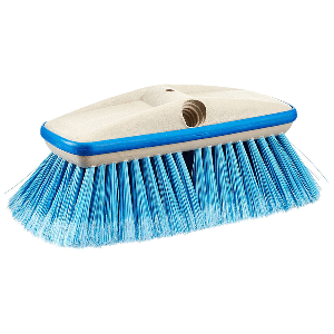 Star brite Deluxe Medium Blue Wash 8" Brush Head w/Bumper - Dual Connections