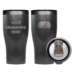 Toadfish Custom Engraved Non-Tipping 20oz Tumbler - Graphite *Minimum Order Quantity of 25