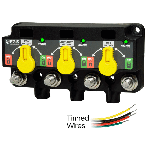 Egis XD Flex 1 Triple Relay/ACR/LVD w/Knob - Tinned Wires
