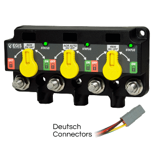 Egis XD Flex 1 Triple Relay/VSR/LVD w/Knob - 6-Pin DTM Connector