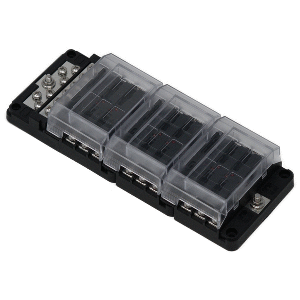 Egis RT Fuse Block 18 Position w/Ground & LED Indication