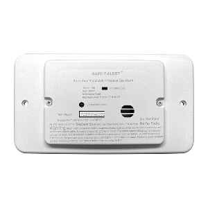 Safe-T-Alert 25 Series Flush Mount Dual Carbon Monoxide/Propane Alarm w/Trim Ring - White - 12V Hard Wire