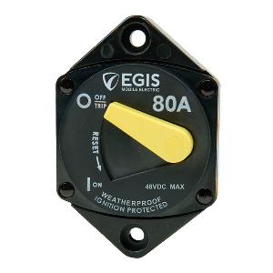 Egis 80A Circuit Breaker - 87 Series - Panel Mount
