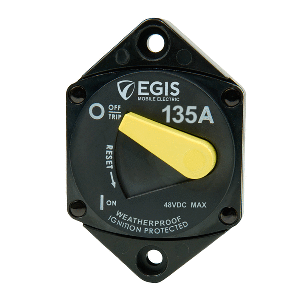 Egis 135A Circuit Breaker - 87 Series - Panel Mount