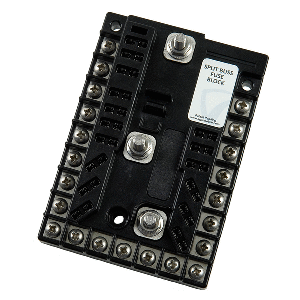 Egis Split Buss Fuse Block 13 Circuit + Ground 200A