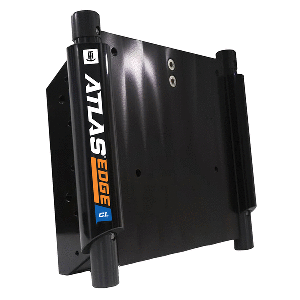 T-H Marine ATLAS&trade; EDGE 6" Set Back Hydraulic Jack Plate - Classic - Black