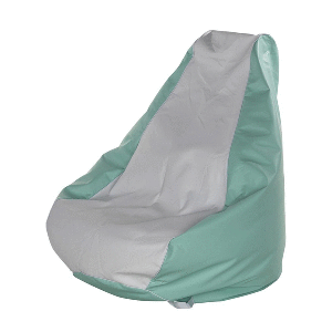 Taylor Made Marine Bean Bag Chair - White/Seafoam