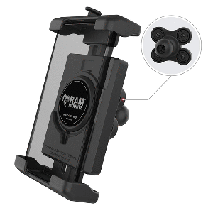 Ram Mount RAM&reg; Quick-Grip&trade; Pro XL Phone Holder w/Ball &amp; Vibration Damper