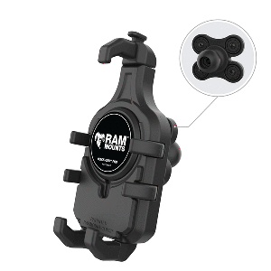 Ram Mount RAM&reg; Quick-Grip&trade; Pro Phone Holder w/Ball &amp; Vibration Damper