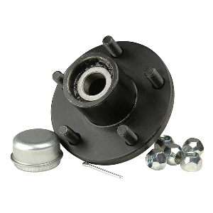 C.E. Smith Hub Kit 5x4 1/2", 1" Straight Spindle 1.25"