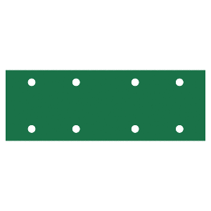 RUPES PROCUT Film Abrasive Sheets 70mm x 200mm (2.75" x 7.8") - 8 Hole - P220 Grit *Box of 100pcs