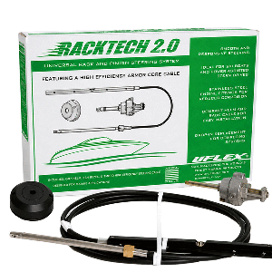 Uflex Racktech™ - 2.0 High Efficiency Rack & Pinion System Kit - 14' Cable