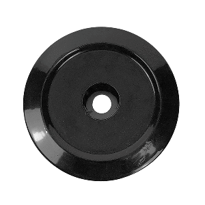 Bob's Machine Deck Saver - Trolling Motor Stabilizer Plate - Gloss Black