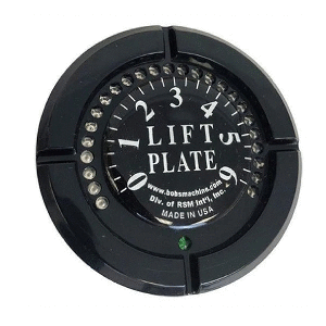 Bob's Machine LED Jack Plate Gauge - Black