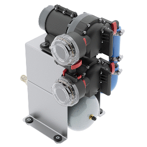 Johnson Pump Aqua Jet II Duo 2L WPS - 10.4 GPM - 24V - 2.8 Bar