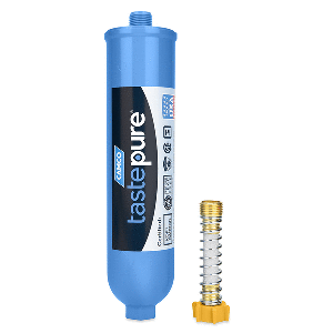 Camco Tastepure XL RV/Marine Inline Water Filter w/Flexible Hose Protector