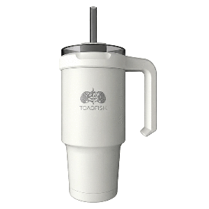 Toadfish SmartGrip Tumbler Non-Tip - 24oz - White