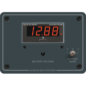 Blue Sea 8051 DC Digital Voltmeter Panel