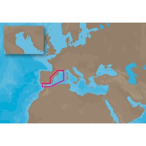 C-MAP NT+ EM-C100 - Spain Mediterranean Coasts - Furuno FP-Card - EM-C100FURUNOFP