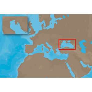 C-MAP NT+ EM-C102 - Black Sea & Marmara - Furuno FP-Card - EM-C102FURUNOFP