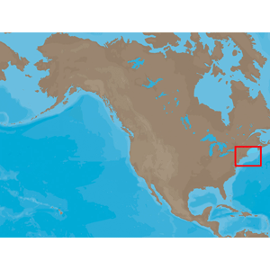 C-MAP NT+ NA-C313 - Muscongus Bay-Cape May: Bathy - Furuno FP-Card - NA-C313FURUNOFP