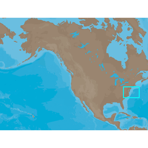 C-MAP NT+ NA-C314 - Sandy Hook-Cape Fear: Bathy - Furuno FP-Card - NA-C314FURUNOFP