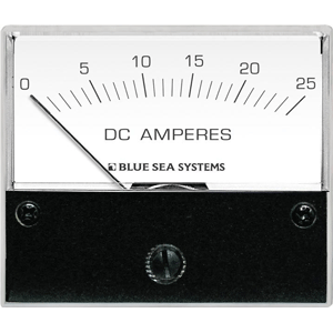 Blue Sea 8005 DC Analog Ammeter - 2-3/4^ Face| 0-25 Amperes DC