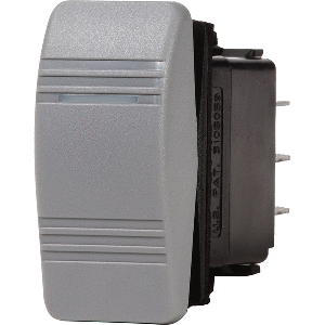 Blue Sea Systems Blue Sea 8221 Water Resistant Contura III Switch - Gray