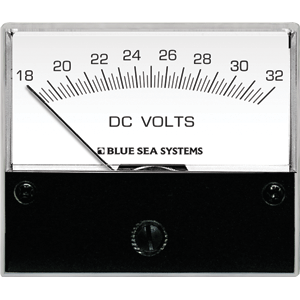 Blue Sea Systems Blue Sea 8240 DC Analog Voltmeter - 2-3/4" Face, 18-32 Volts DC