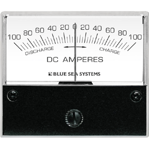 Blue Sea Systems Blue Sea 8253 DC Zero Center Analog Ammeter - 2-3/4" Face, 100-0-100 Amperes DC
