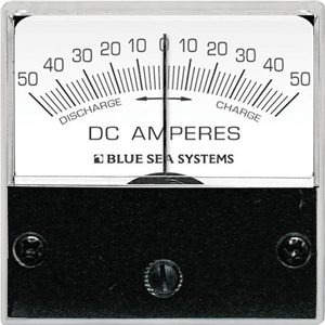 Blue Sea Systems Blue Sea 8254 DC Zero Center Micro Ammeter - 2" Face, 50-0-50 Amperes DC