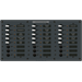Blue Sea 8264 Traditional Metal DC Panel - 24 Positions