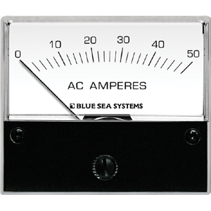 Blue Sea Systems Blue Sea 9630 AC Analog Ammeter  0-50 Amperes AC