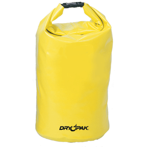Dry Pak Roll Top Dry Gear Bag - 9-1/2" x 16" - Yellow - WB-1