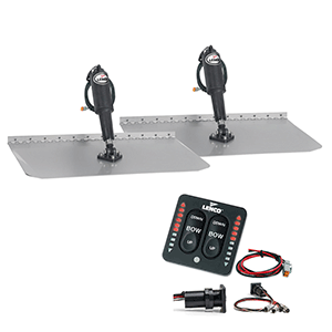 Lenco Marine Lenco 12" x 12" Standard Trim Tab Kit w/LED Integrated Switch Kit 12V - 15109-103
