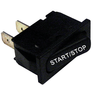 Paneltronics SPDT (ON)/OFF/(ON) Start/Stop Rocker Switch - Momentary Configuration