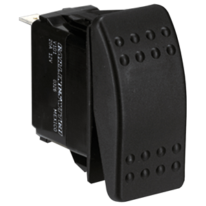 Paneltronics Switch SPST Black Off/On Waterproof Rocker - 004-178
